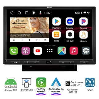 ATOTO S8G2A74SD Car Stereo Wireless Apple Carplay and Android Auto 2  Bluetooth AM FM Radio Receiver Aux in USB Double Din 7Inch Touchscreen with  physical buttons%EF%BC%8Cuse Internet with WiFi Bluetooth and USB