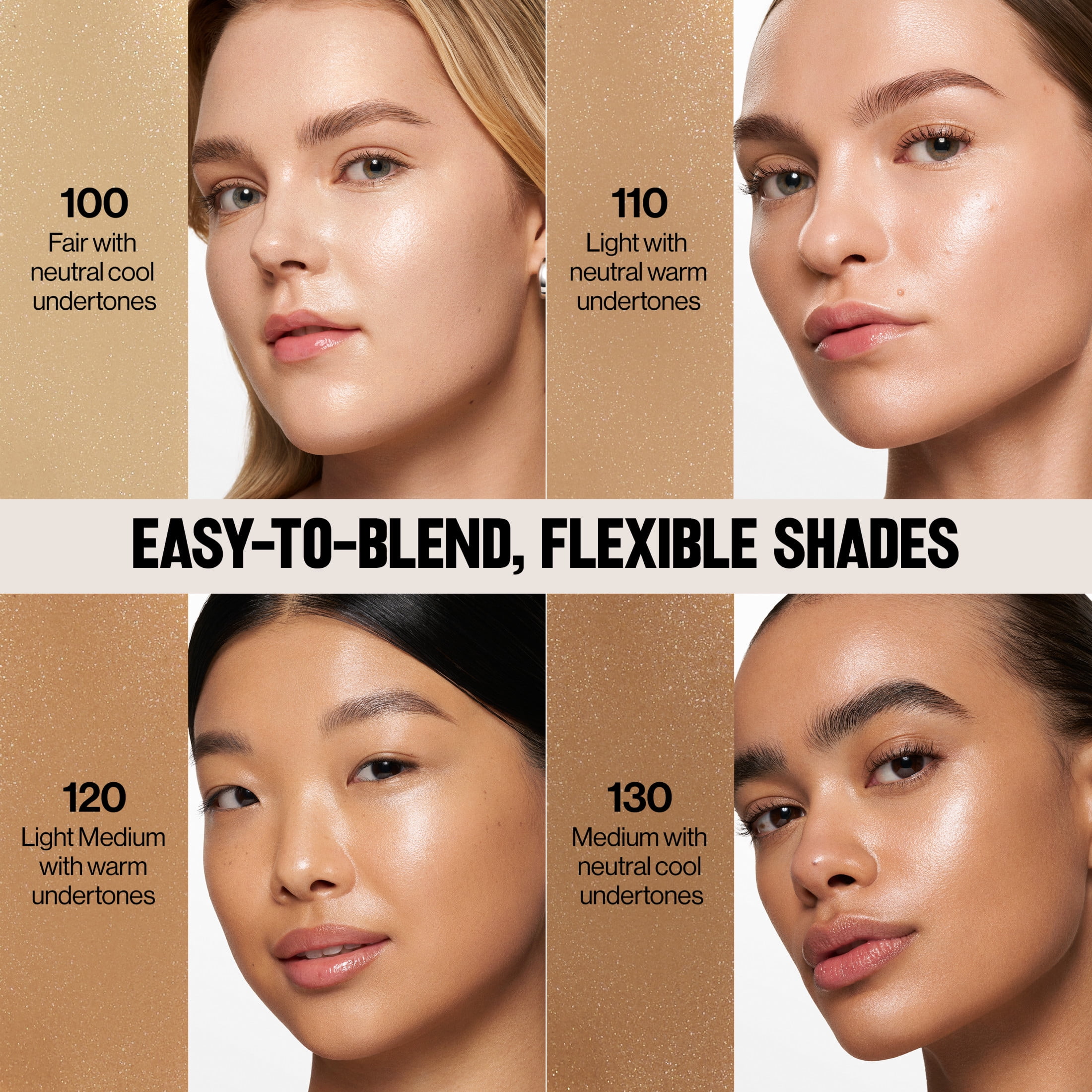 Revlon PhotoReady Lift + Fill Skin Tint, Multi-Use Glow Face Makeup, 100, 1 fl oz