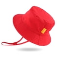 thumbnail image 1 of Gorro de pescador Jangannsa de algodón para bebé, 50 cm, color rojo, 1 of 5