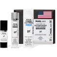 thumbnail image 1 of Man Labs Titan Men Skin Care Kit - Paquete de cuidado de la piel antienvejecimiento para hombres con suero facial limpiador tonificante y crema facial - Esenciales de higiene para hombres con péptidos, 1 of 5