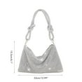 thumbnail image 1 of Chic Handbag Purse,Rhinestone Hobo Bag for Rhinestone Hobo Bagfor Women Shiny Evening Bag Cutting-Edge Features, 1 of 9