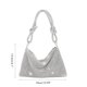 thumbnail image 3 of Bolso elegante, bolso hobo con diamantes de imitación para bolso de noche brillante, bolso hobo con diamantes de imitación para mujer, creado con maestría, 3 of 9