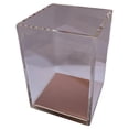 thumbnail image 2 of Portalápices de acrílico, organizador de papelería de taza de lápiz de escritorio transparente para escritorio de oficina Cola Soporte para pinceles de maquillaje, 2 of 7