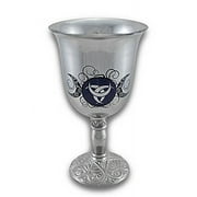 Lustrous Stainless Steel Triple Moon Pagan Chalice