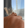 thumbnail image 5 of 2.00 Ct Asscher Cut Moissanite Solitaire Engagement Ring, 4 Claw Setting, 18K Rose Gold, 5 of 7
