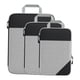thumbnail image 4 of Cubos de embalaje de compresión, 3 piezas, bolsas organizadoras de maletas, correa de mano ampliable Negro, 4 of 9