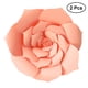 thumbnail image 2 of BRIGHTFUFU 2pcs 30cm Flor de papel artificial Hermosa decoración para la fiesta de bodas Estación de postres Eventos nupciales Decoración (rosa), 2 of 8