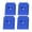 Blue, variant on BIMZUC 4Pcs Sliding Slot Nut T Type 30 Series M8 Aluminum Alloy Woodworking Linear Motion Parts Blue