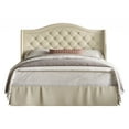 thumbnail image 2 of Eleanor Tufted Upholstered Platform Bed Beige - Queen, 2 of 5