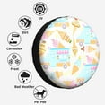 thumbnail image 6 of Kdxio Icecream Truck for Tire Cover Wheel Protectors Tyre Covers Weatherproof Wheel Covers Universal Fit for Trailer Rv SUV Truck Camper Travel Trailers 17 inch, 6 of 8