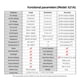 thumbnail image 4 of Multímetro digital inteligente con pantalla táctil ANENG 621A, 9999 cuentas, rango automático, recargable, NCV, medidor amperímetro universal (rojo), 4 of 8