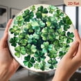 thumbnail image 6 of [Uv Resistant] Vintage-Style Aluminum Four-Leaf Clover Wall Sign– UV Printed, Vibrant Green & Blue Design, Rustic White Background, Perfect for Home & Garden Decor, Ideal Gift for Any Occasion 8*8inch, 6 of 6