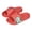 Red, variant on hzomhy Childrens Thickened Reversible Bathroom Slippers Unisex Soft Nonslip Washable Quick Drying Cozy Breathable Lightweight Cushioned Home