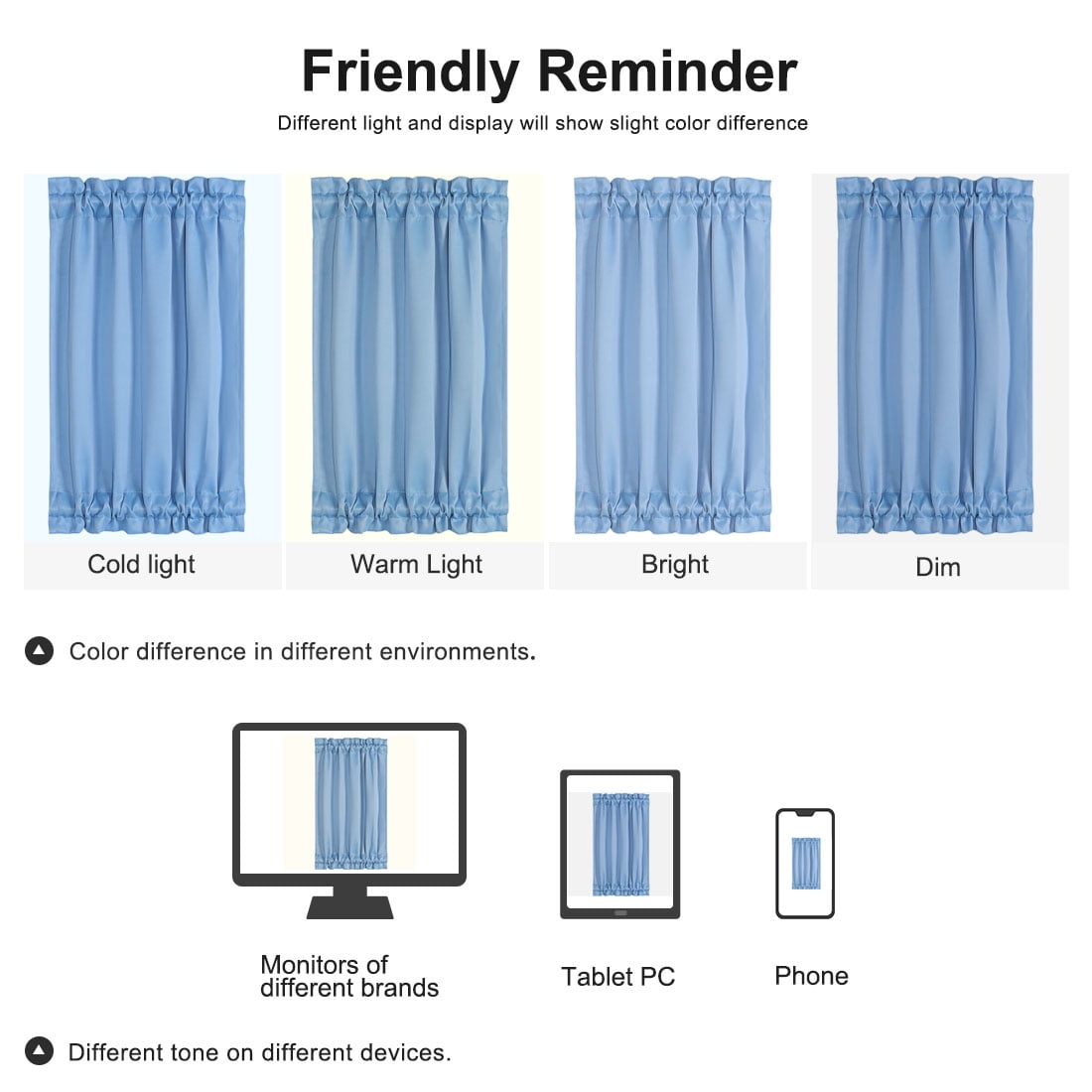 Unique Bargains Solid Window French Door Curtain Panel Sky Blue 25" x 40"