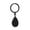 Black, variant on Cremation Keychain for Ashes Teardrop Urn Locket Cremation Jewelry Teardrop Memorial Keepsake Keychain Memorial Ashes Keychain