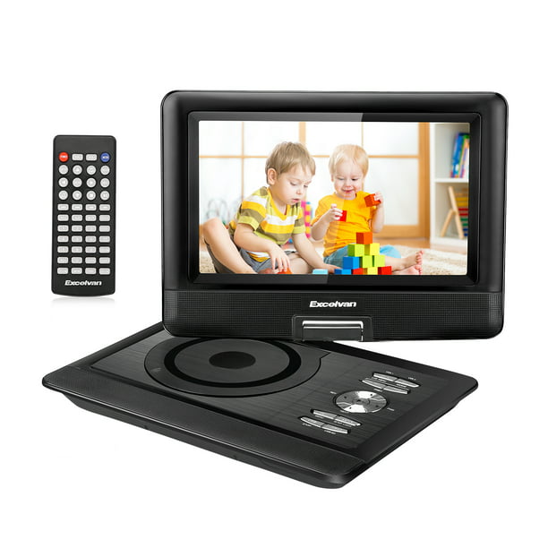Sylvania 9 Swivel Screen Portable Dvd Player With 5 Hour Rcrgable