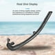 thumbnail image 4 of Soft Silicone Diving Snorkel, Portable and Foldable Design, Easy to Breathe, Suitable for Free Diving and Swimming,D, 4 of 5
