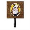 thumbnail image 2 of Carolines Treasures English Bulldog Leash or Key Holder Single Hook multicolor, 2 of 2