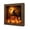C004- D, variant on Wooden Framed Halloween Artwork, Battery-Powered Spooky Nightlight Display, Indoor Accent Wall Decor, Frame Lights for Wall