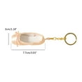 thumbnail image 3 of ZPAQI Ballet Inspired Keys Chain Satin Pointe Shoes Pendant Cute Keychain for Girls, 3 of 21