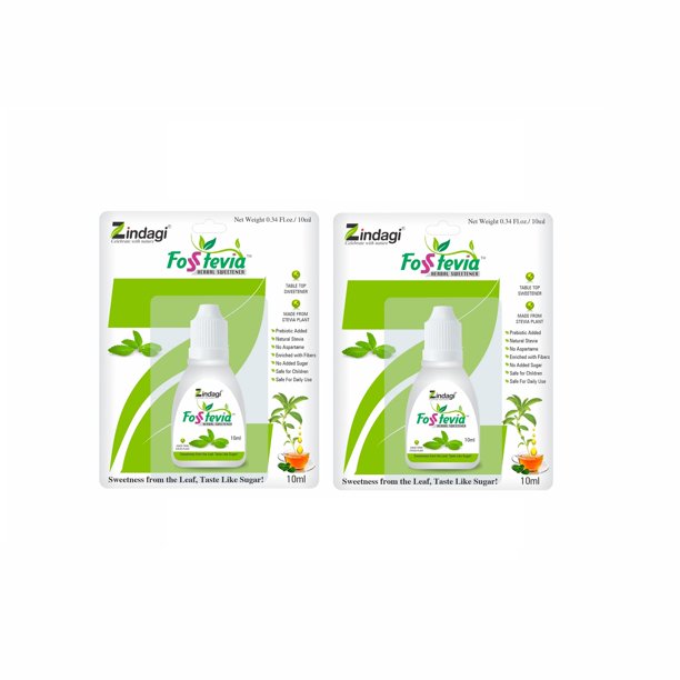 Zindagi Fosstevia Liquid Natural Stevia Leaves Extract Sugar Free