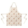 thumbnail image 2 of Flower Fairy Princess Pattern Apron-Garden Aprons for Women with Pockets-Cotton Linen Waterproof Kitchen Cooking Gardening Aprons Adjustable for Kitchen,Cooking,BBQ and Salon 33x27 Inch, 2 of 7