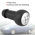thumbnail image 4 of Gear  Knob Manual, Car Gear  Knob, Heat Resistant PVC Material Black For, 4 of 8