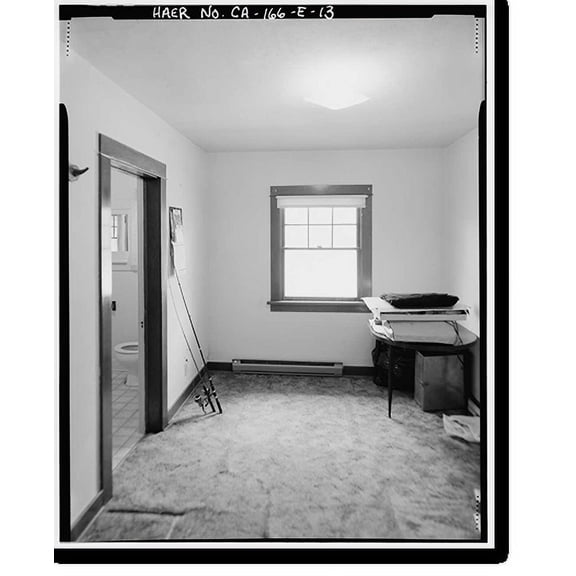 Historic Print, Rush Creek Hydroelectric System, Clubhouse Cottage, Rush Creek, June Lake vicinity, Mono County, CA - 13, 16" x 20"
