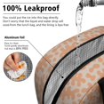 thumbnail image 5 of Insulated Lunch Bag for Women, Floral Print Oxford Fabric Lunch Box, Leakproof Thermal Cooler Tote for Work, School & Picnic, Camo, Camouflage Print, 5 of 5