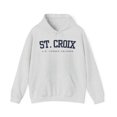 thumbnail image 2 of St Croix U.S. Virgin Islands Collegiate Hoodie Hooded Sweatshirt - USVI Gift Souvenirs for Crucian, 2 of 24