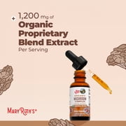 MaryRuth's Mushroom Complex Liquid Extract Drops Tincture, Ages 14+, USDA Organic, Unique Blend, Vegan, Gluten-Free, 30 Servings, 1 fl oz