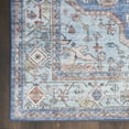 thumbnail image 4 of Nourison Fulton Vintage Blue 5' x 7' Area Rug, (5x7), 4 of 8