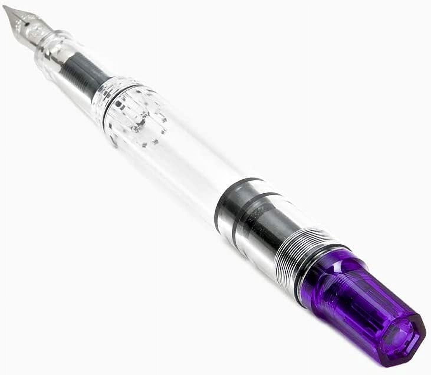TWSBI ECO Transparent Purple Fountain Pen B nib