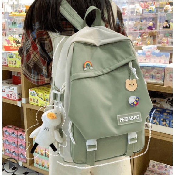Small Schoolbag Female Ins Korean Version Of High School And Elementary School Students,Small