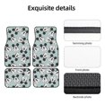 thumbnail image 5 of Cartoon Mickey Mouse And Minnie Mouse Car Floor Mats Universal Floor Mats for Cars Front Rear Car Foot Mats Cute Anime Pattern Car Accessories for Trucks, 5 of 5