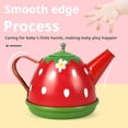 thumbnail image 5 of Kids Tea Party Set Pretend Play Kitchen Party Dessert Cookies Teapot Tray For Girls BoysKids Simulated Tinplate Tea Set Toys, Playing House, Teapot, Tea Cup Set, Kindergarten Girls Game Props, 5 of 7