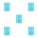 thumbnail image 3 of Naiovety 1 Juego de calcomanías de pared decoración de escena del hogar Simple DIY adhesivo de fondo redondeado pegatinas de puntos interiores para Type2 NO2 Naiovety CBP342306, 3 of 4