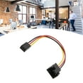 thumbnail image 2 of Small 3PIN to 4PIN Fan Cable Adapter 2510-3PIN to 2540-4PIN 3+1 15cm Length, 2 of 6
