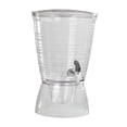 thumbnail image 3 of Dispensador de bebidas frías, jarra de jugo con soporte, contenedor de jugo helado para encimera de 2,7 galones/10L, dispensador de bebidas con espiga, 3 of 9