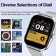thumbnail image 4 of Adult Smart Watch Adult Make Answer Phone Call Smartwatch Music Smart clock For Android IOS Fitness Tracker Sport Smart-watch 2024, 4 of 5