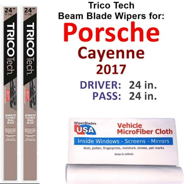 2017 Porsche Cayenne Beam Blade Wipers (Set of 2)