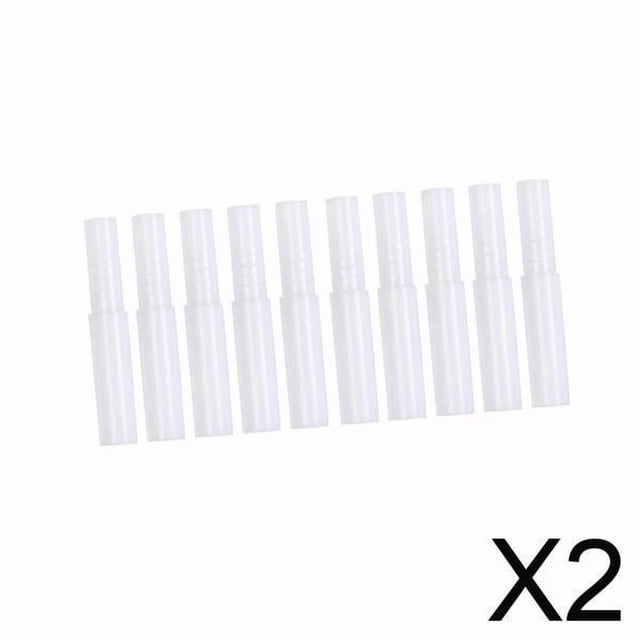 Quzzie 2x 10 Pieces Golf Club Shaft Extension Kit Lengthen Rods Pole Replacement Steel Material Easy Installation Suitable for Gift Giving Home Maintenance G