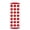 Red, variant on Cosmug 21-Cavity Round Ice Cube Tray with Lidless Design, Easy Release Silicone Bottom Mini Sphere Ice Maker Mold, Slim Fit for Freezer, Space-Saving, Food-Safe(11.7" x 4.6" x 0.9")