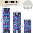 thumbnail image 4 of Colorful Tie Dye Pattern Kitchen Rugs Sets Of 3,Kitchen Runner Rugs Non Skid Washable,Decorative Kitchen Floor Mats for Kitchen,Sink,Laundry,17"x30"+ 17"x47" + 17"x59", 4 of 6