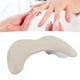 thumbnail image 4 of Nails Tech Reposabrazos de Piel Sintética en Forma de u para manicura, almohada de mano para mesa de salón de uñas, 4 of 7