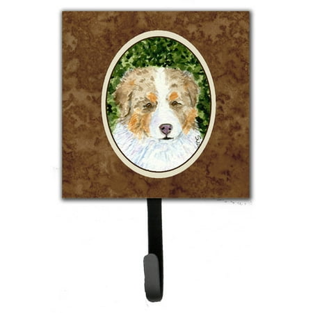 Caroline's Treasures Australian Shepherd Leash Holder and Wall Hook