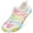 Colorful, variant on Unisex Water Shoes Quick-Dry Barefoot Aqua Socks, Wide Platform Closed Toe,PinkPurple,9 Women/7.5 Men