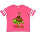 thumbnail image 3 of Inktastic Love Earth Cute Turtle for Earth Day Boys or Girls Toddler T-Shirt, 3 of 5