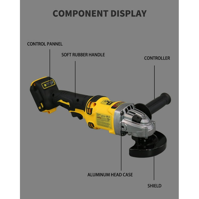DEWALT® DCG414 125mm Cordless Angle Grinder 20V Professional DEWALT® DCG414 125mm Cordless Angle Grinder 20V Professional