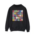 thumbnail image 1 of Tom And Jerry Mens Grid Squares Sweatshirt, 1 of 1